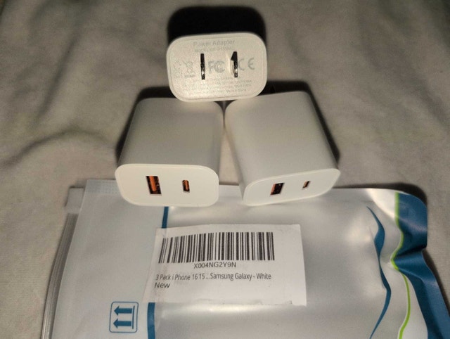Samsung USB-C Chargers - 3 Pack