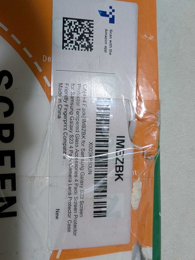 IMBZBK Screen Protector for Samsung Galaxy S23 (4-Pack) - photo 3