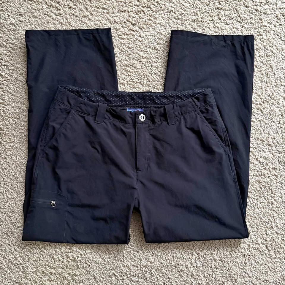 Patagonia Women's Size 10 Hiking Pants Black