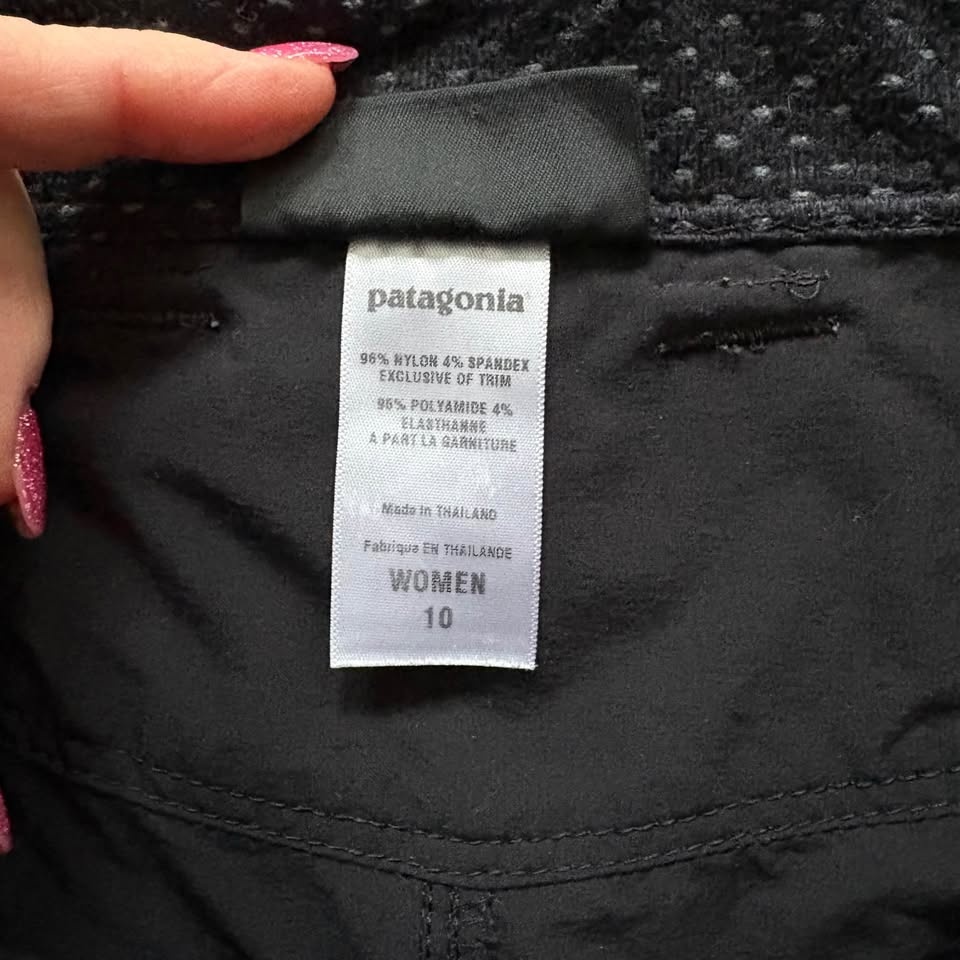 Patagonia Women's Size 10 Hiking Pants Black - photo 4