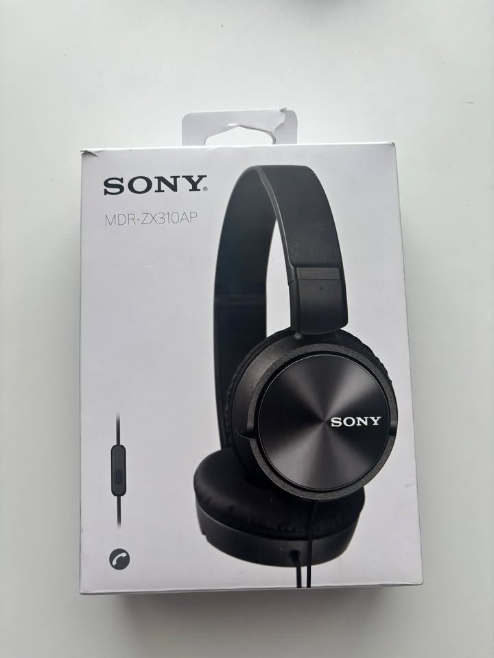 Sony MDR-ZX310AP Wired Headphones – Mic & Remote – New Open Box