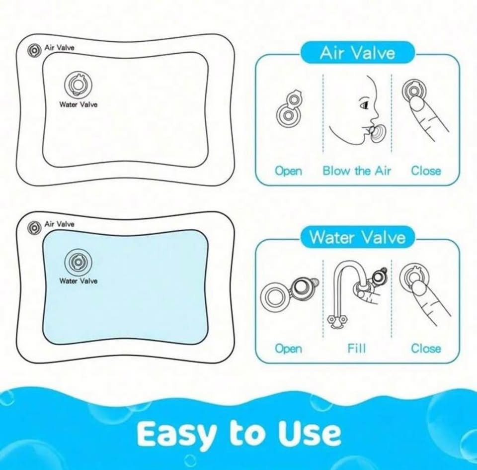 Extra Thick Inflatable Baby Play Mat - photo 5