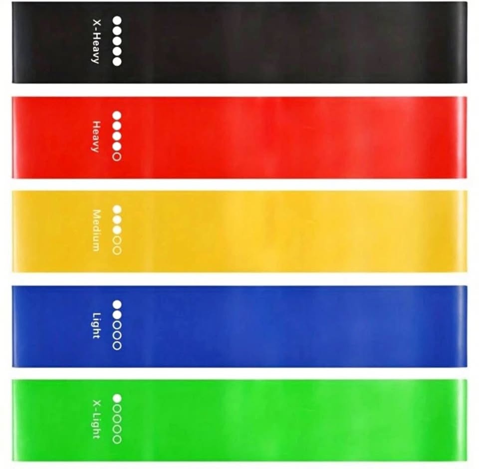 5 pc resistance band set