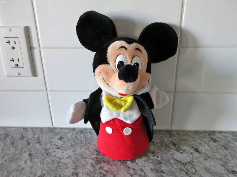 Vintage Mickey Mouse Hand Puppet