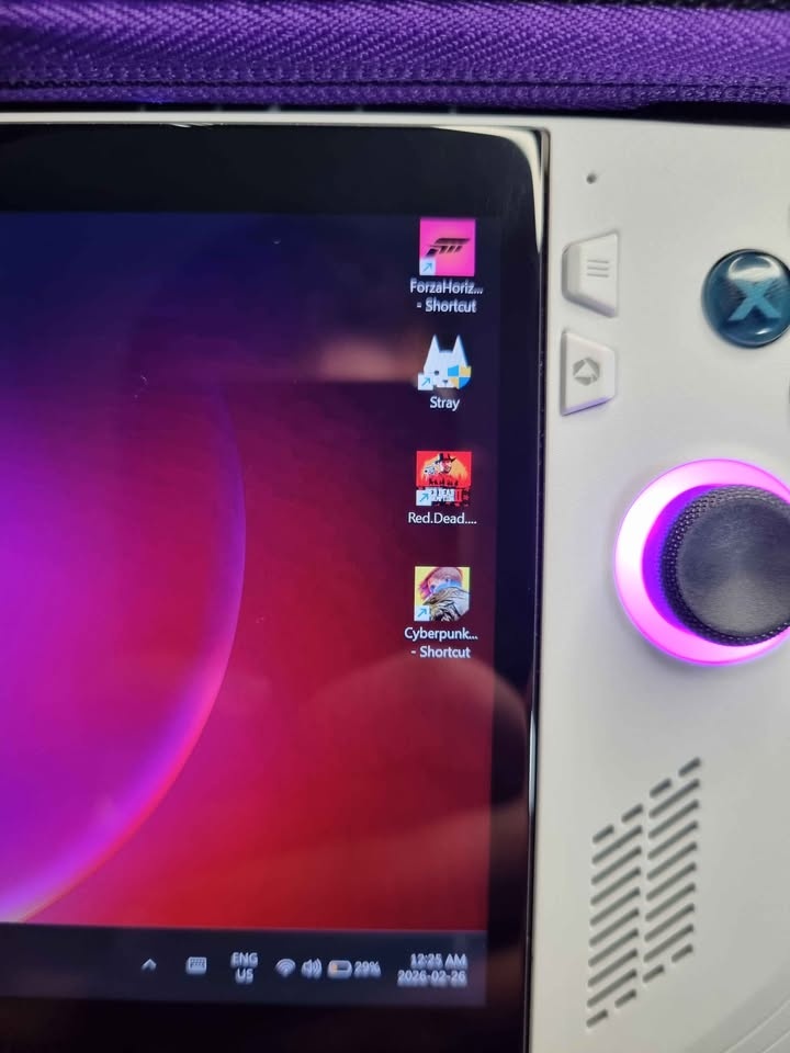 ROG Ally Z1 Extreme – Hall Effect Upgrade – Like New - photo 4