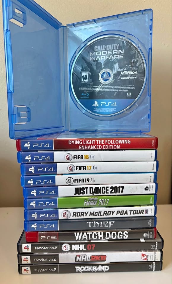 12 PlayStation Games 2/3/4