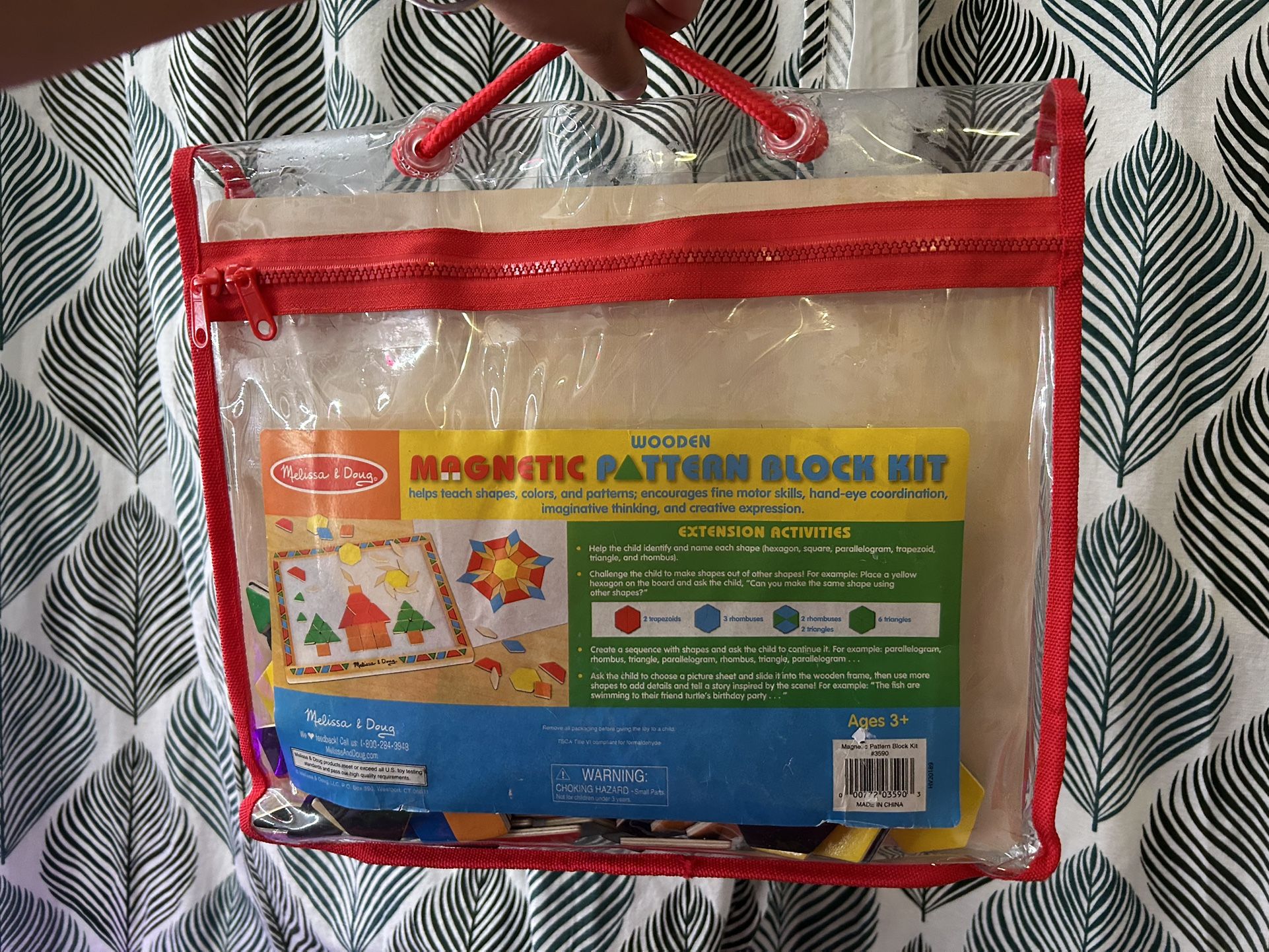 Melissa And Dough Magnetic Pattern Block Kit - photo 3