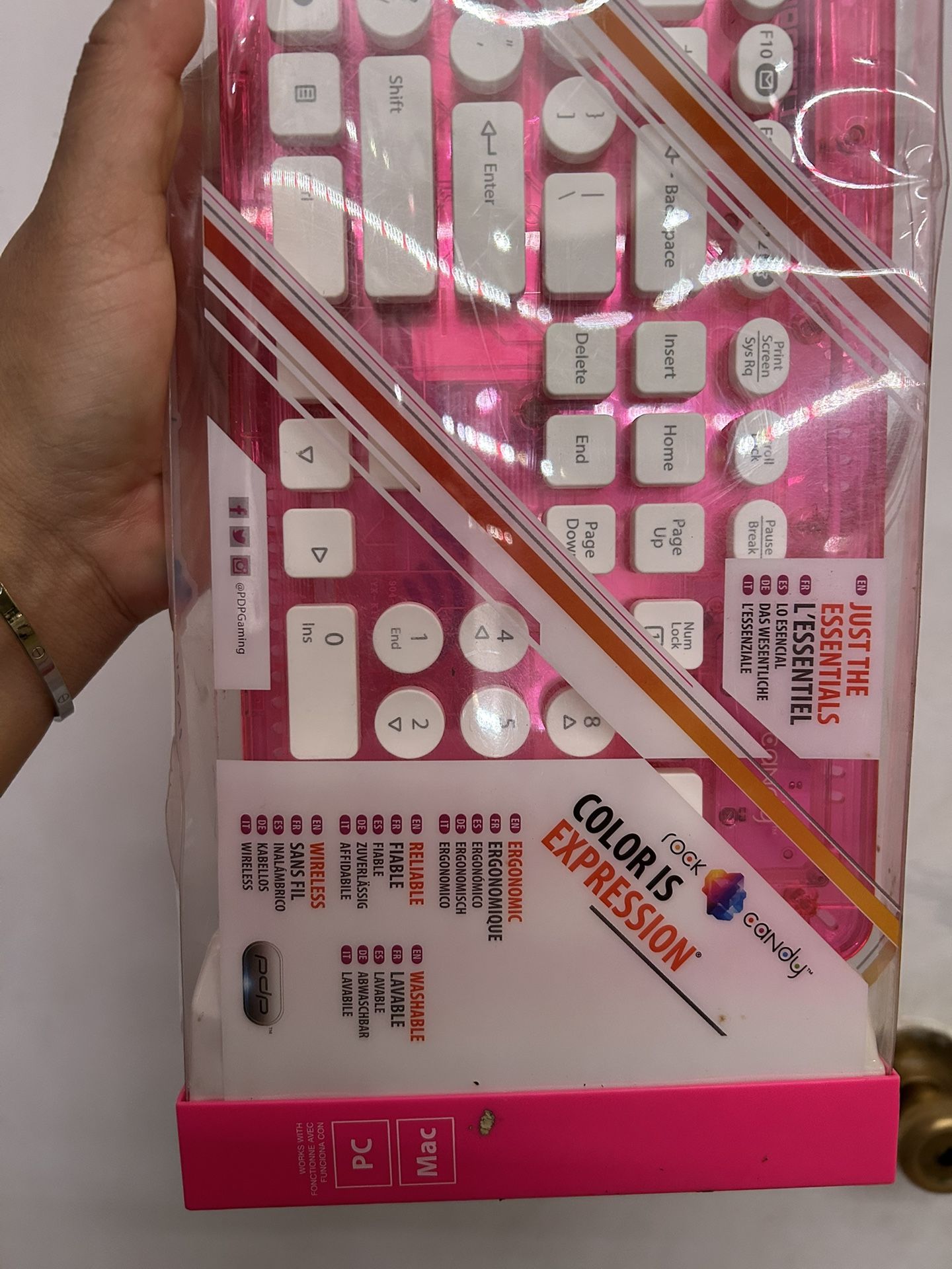 New Rock Candy Wireless Keyboard With Receiver - photo 3