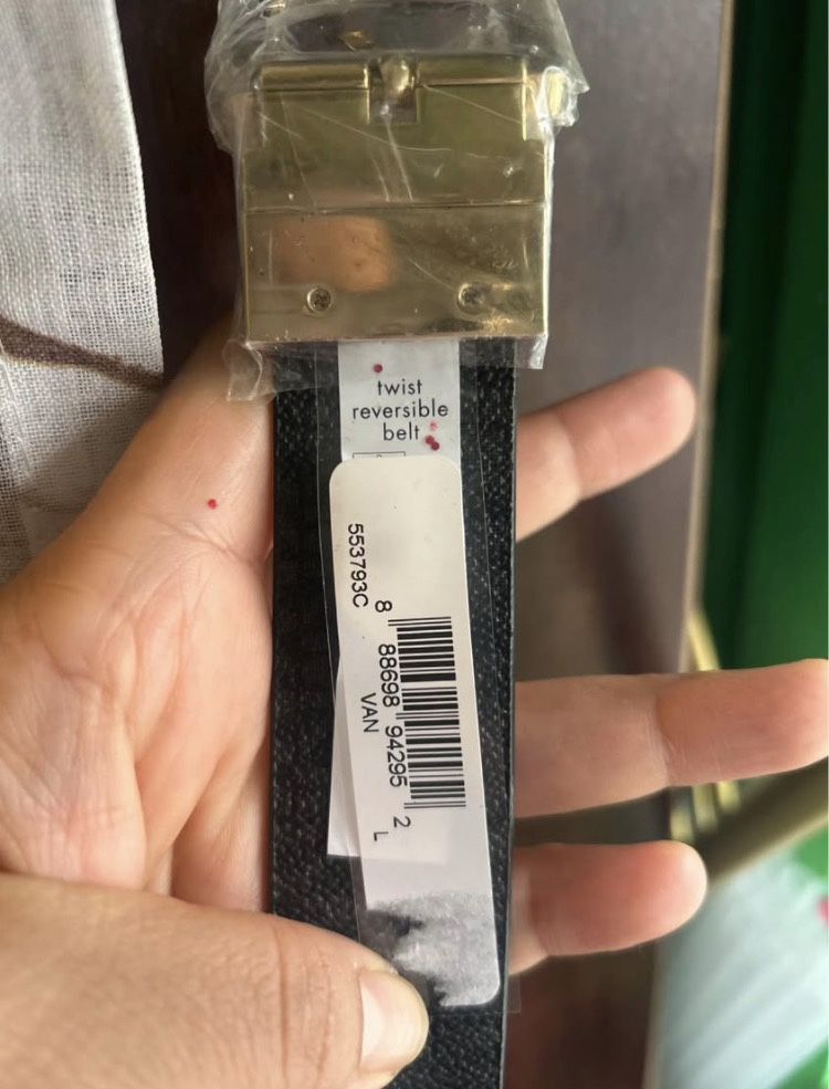 New Michael Korks Reversible Belt Size L - photo 3