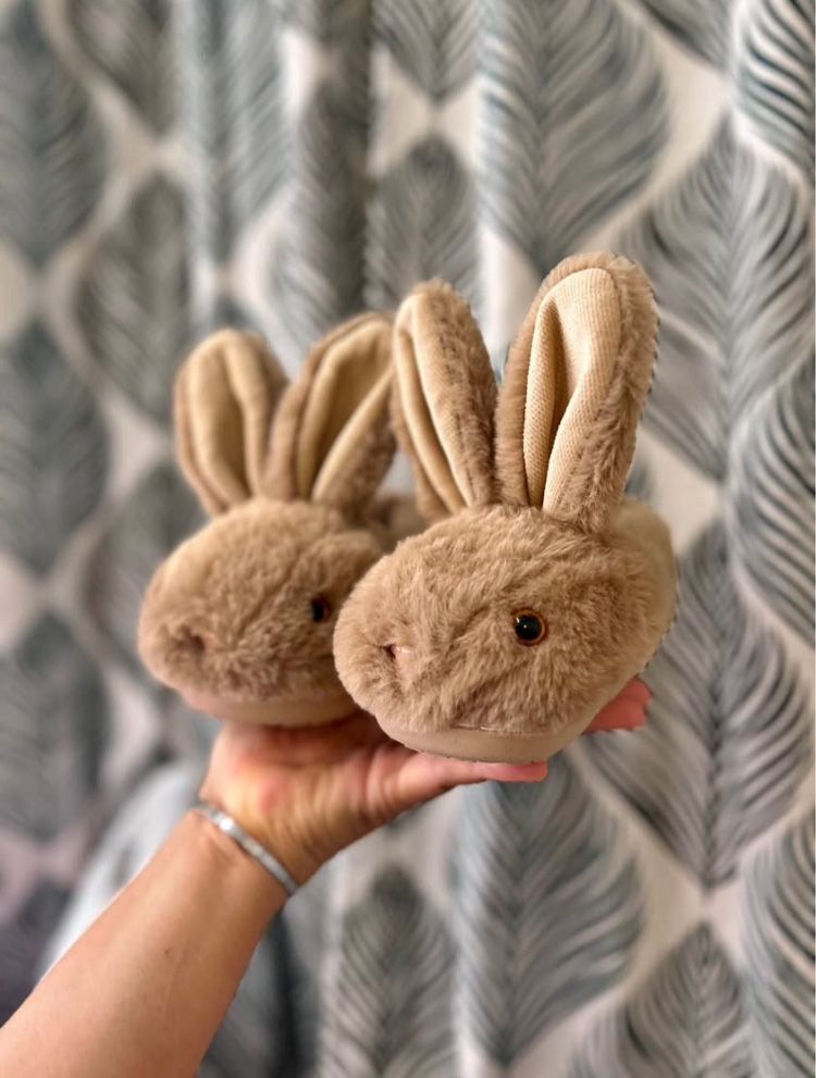 Bunny Slippers Size 8C/9C