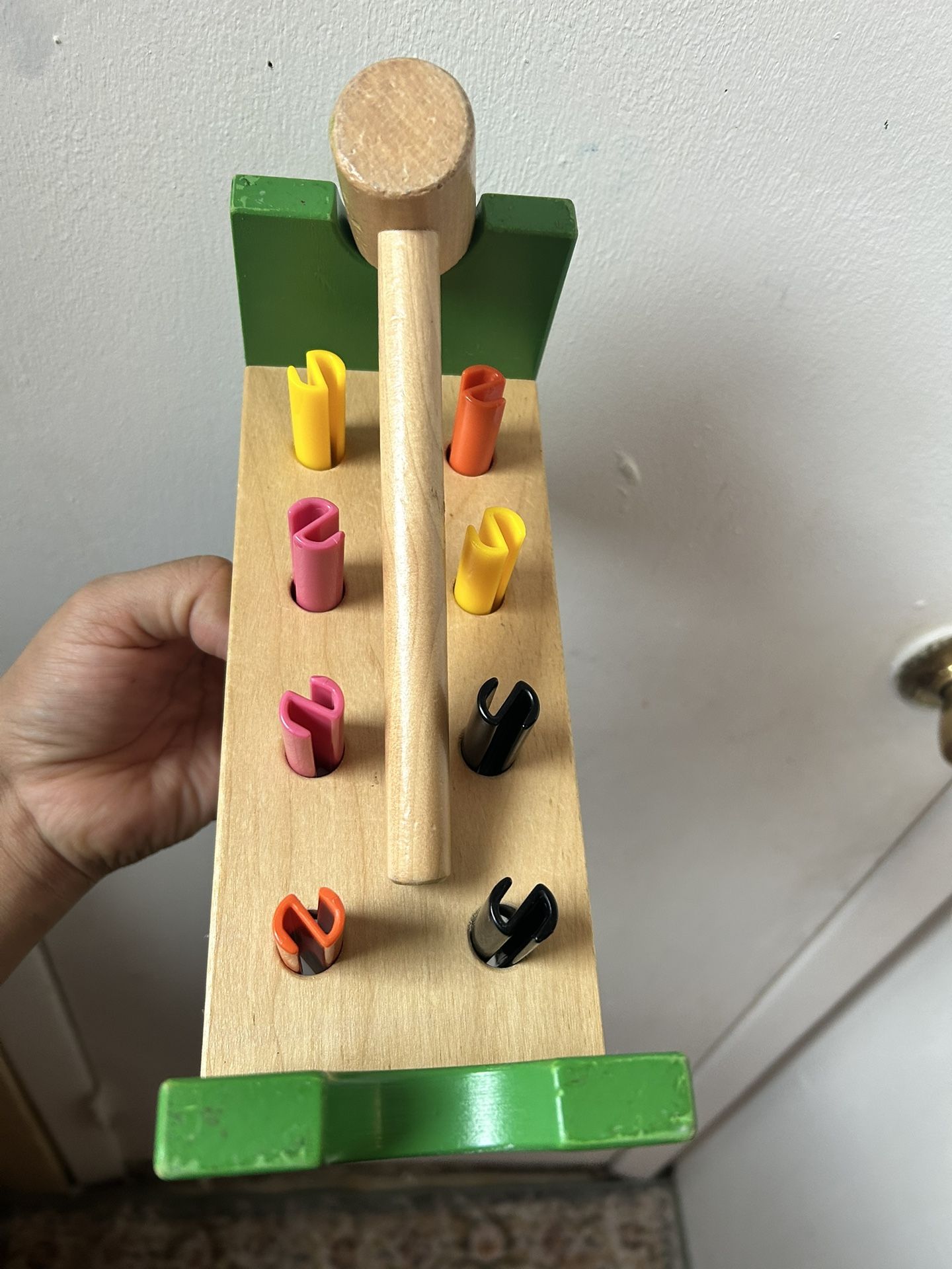 Pegboard with hammer - photo 2