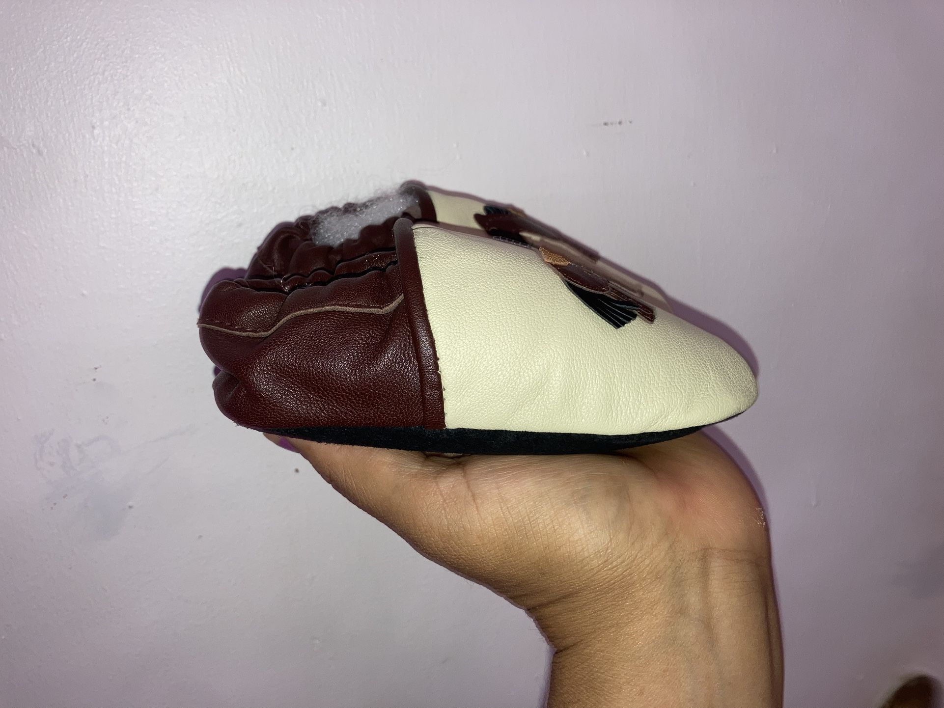 New Baby Side Sole Shoes Size XL 12-18 Months - photo 4