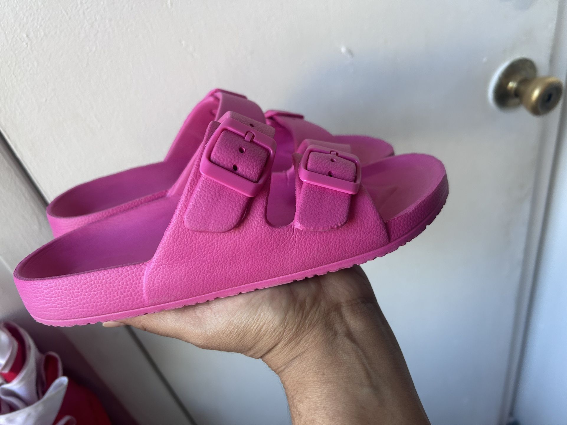 Pink Slides Size 6 - photo 2