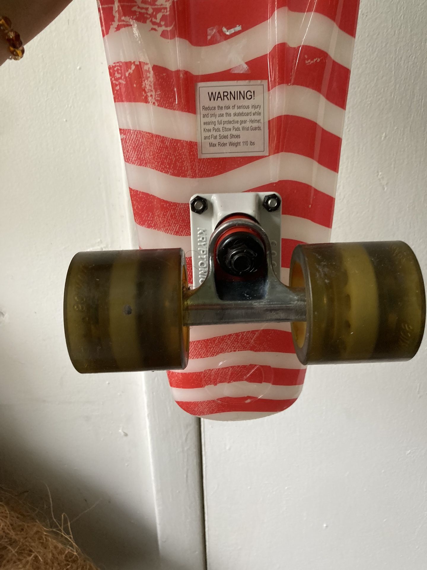 Kryptonics Torpedo Skateboard US Flag Design - photo 4
