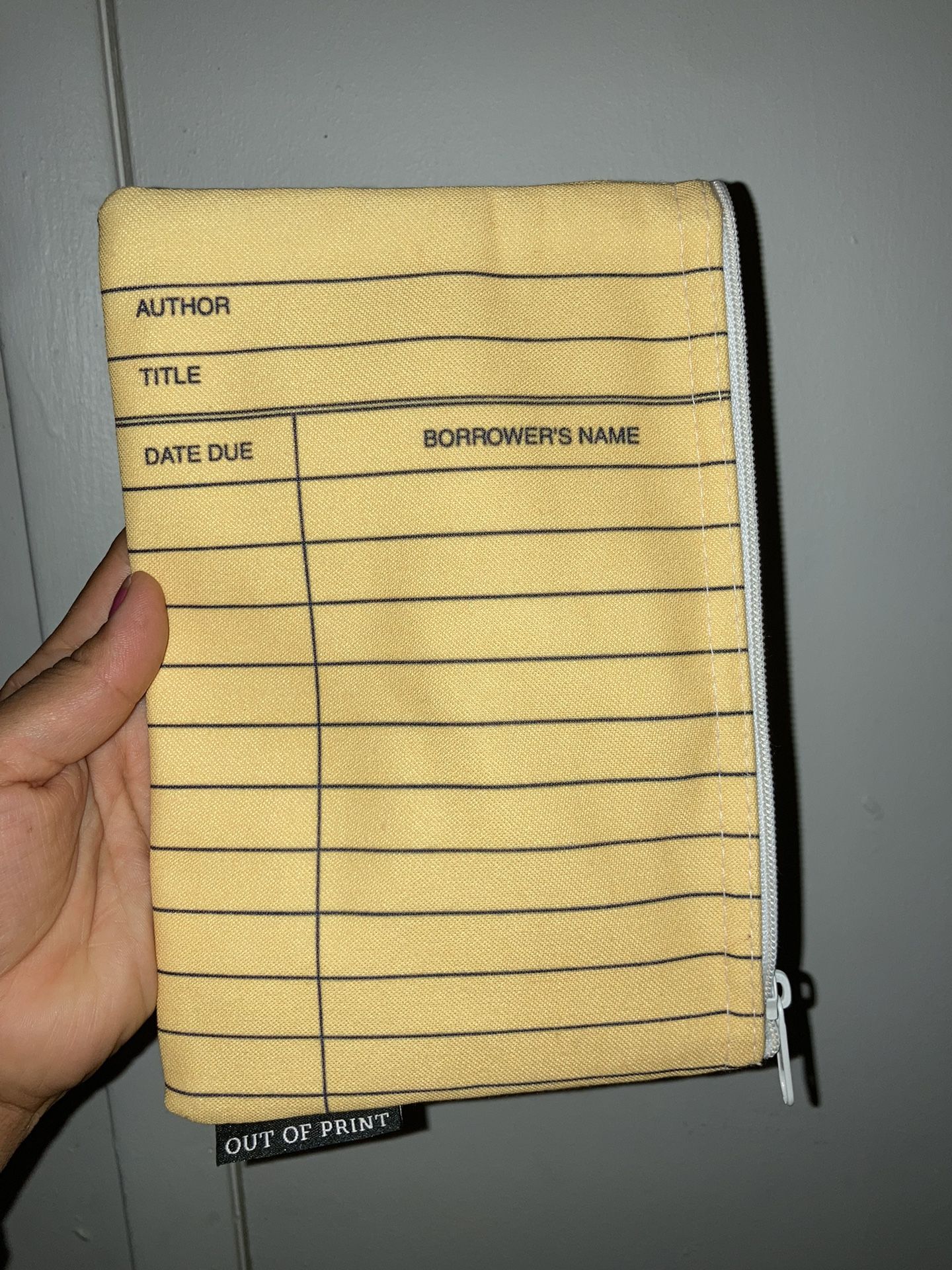 Out Of Print Library Pouch 🧡
