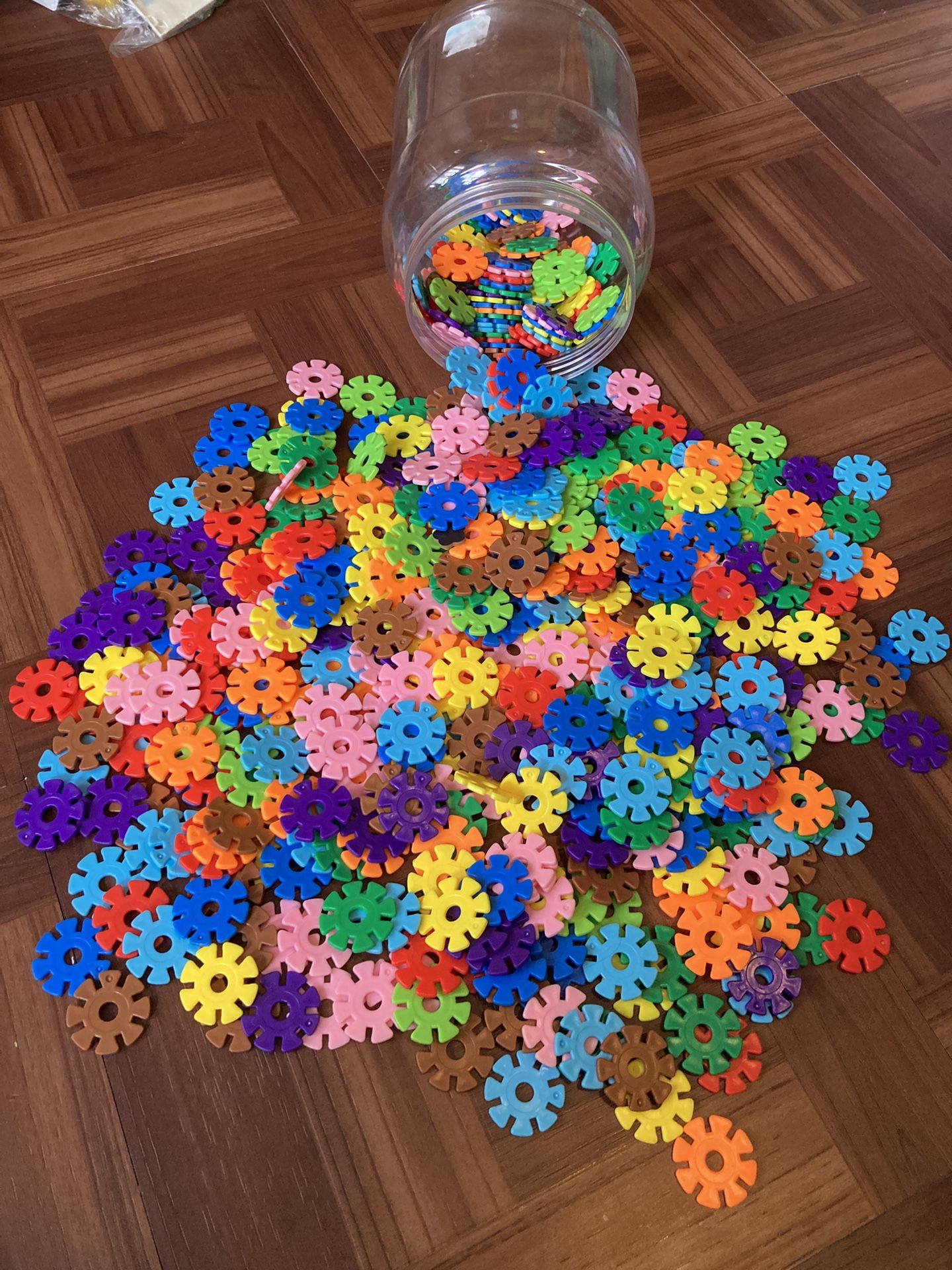 Creative Kids Connecting Discs - 500 Pieces