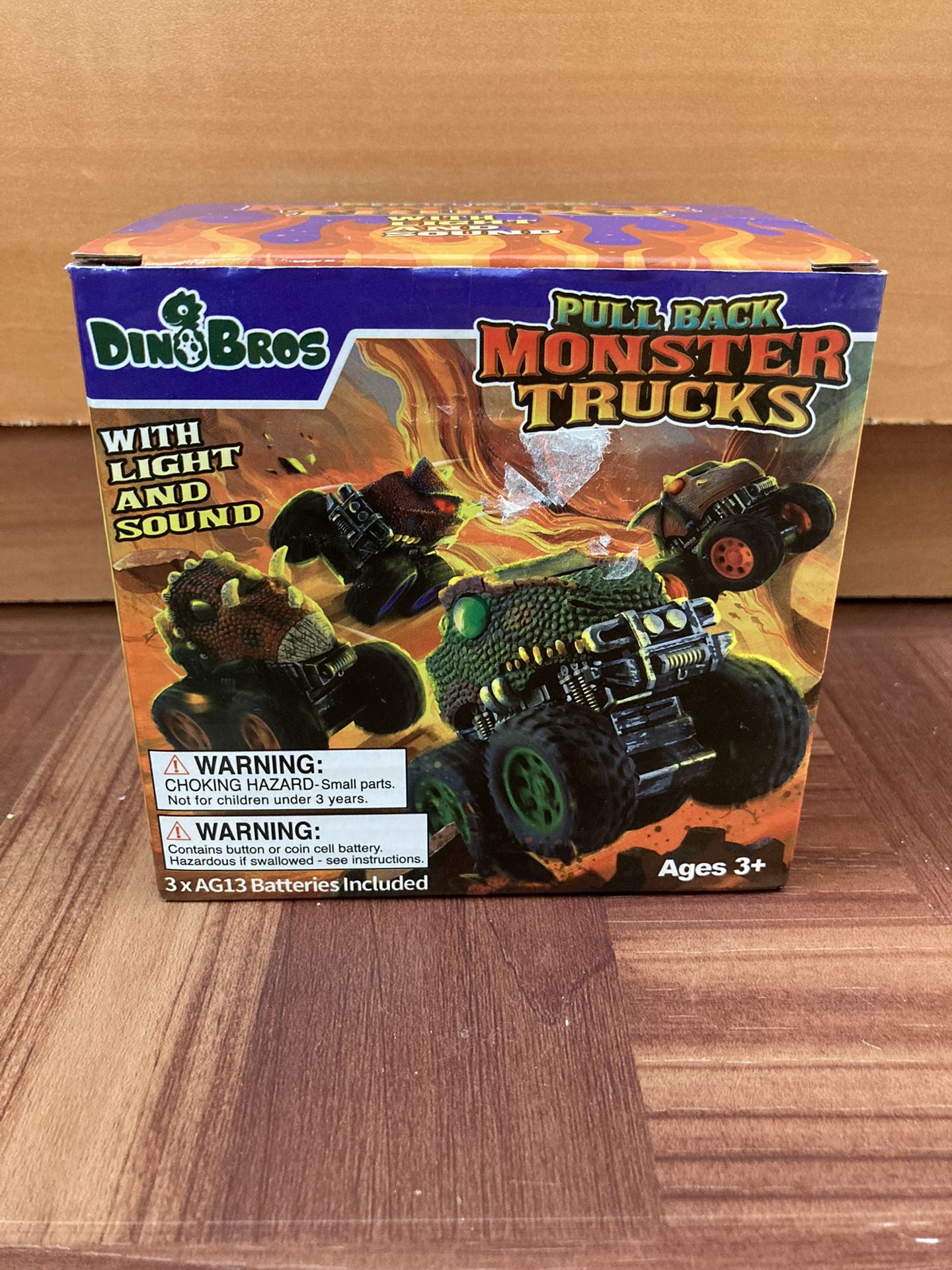 NEW Pull Back Monster Truck
