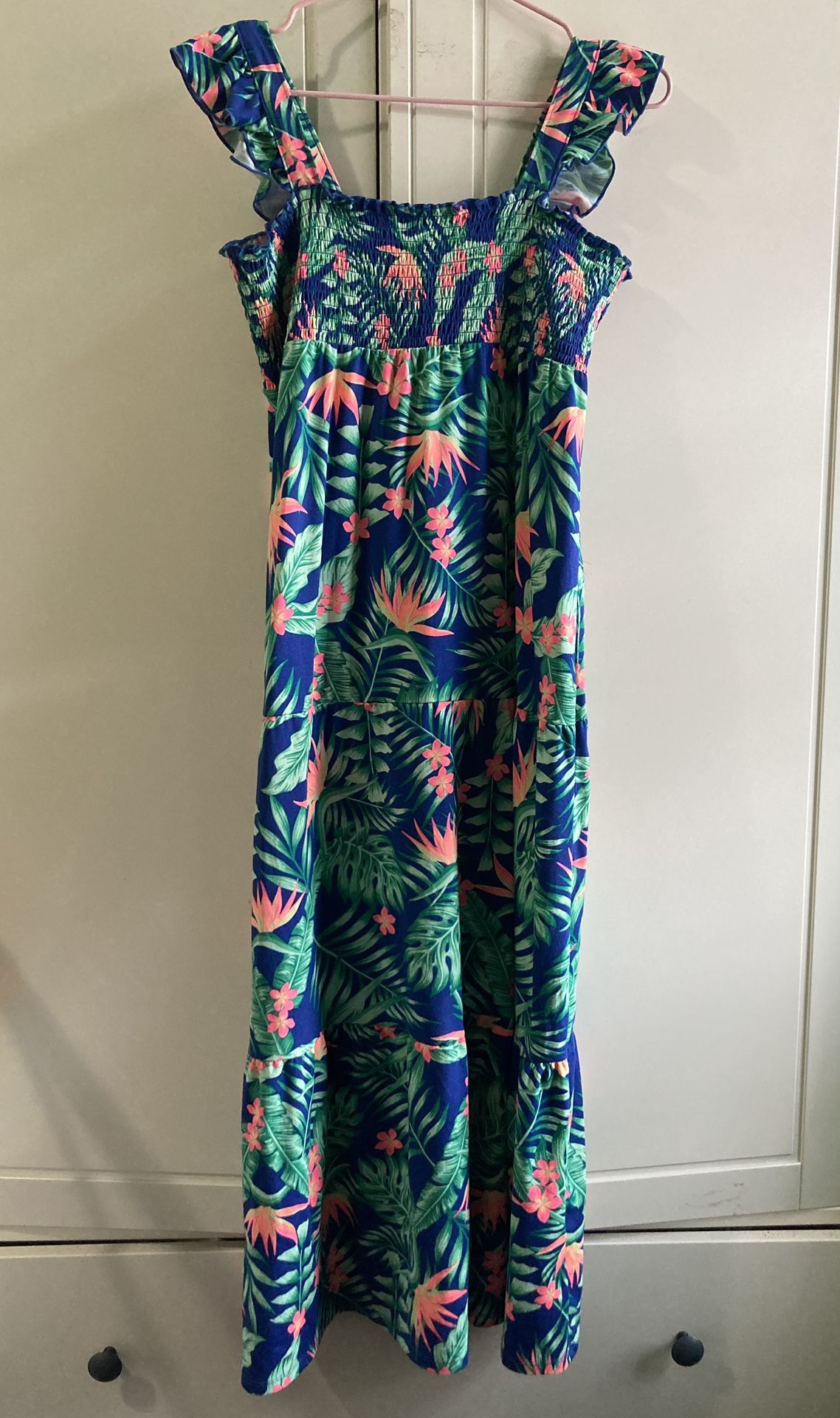 Big Girls Long Dress Size 18