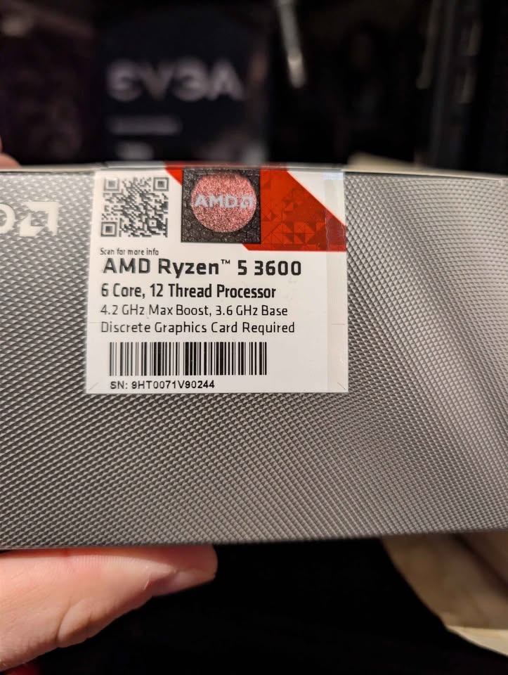 Ryzen 5 3600 with Stock Cooler - photo 2