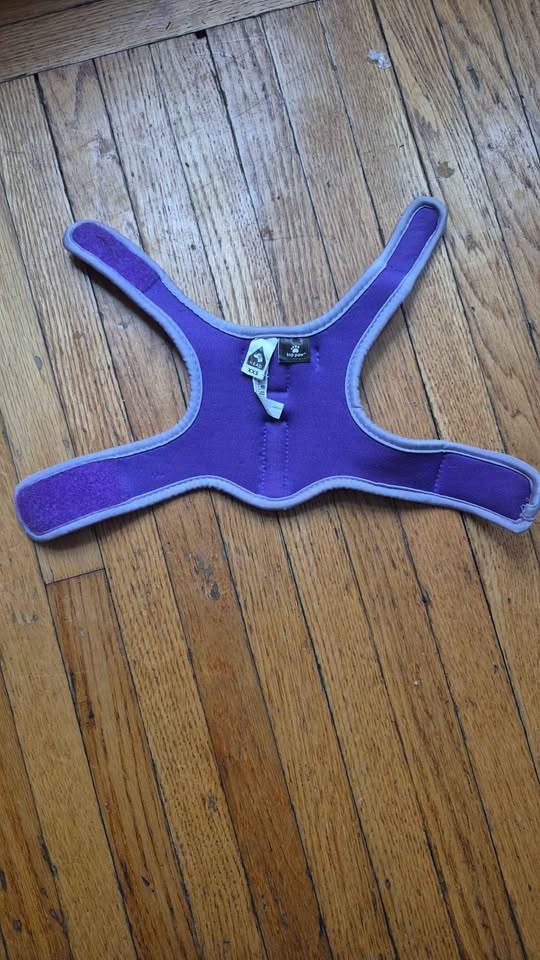 Dog harness xxs - light purple - photo 2