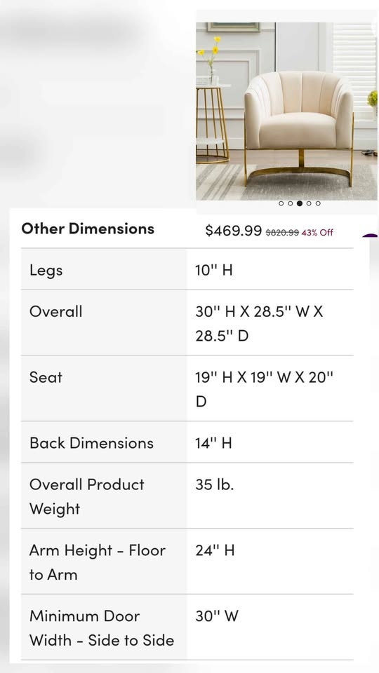MOVING OUT SALE – Ivory Designer Living Room Set - Entire Set fo - photo 4