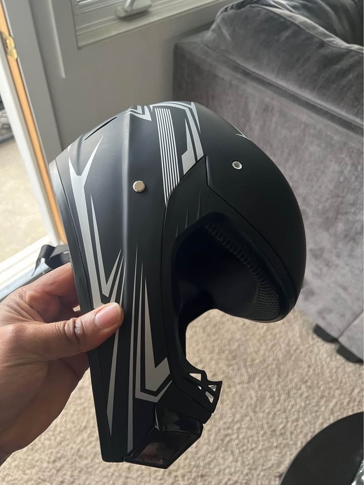 Youth & Adult Motocross Helmet and Gloves Set - photo 5