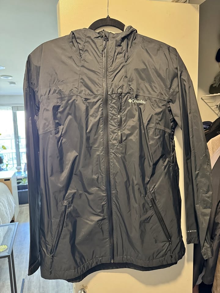Columbia Omni-Tech Waterproof Jacket – Girl’s L (Fits Women’s S/