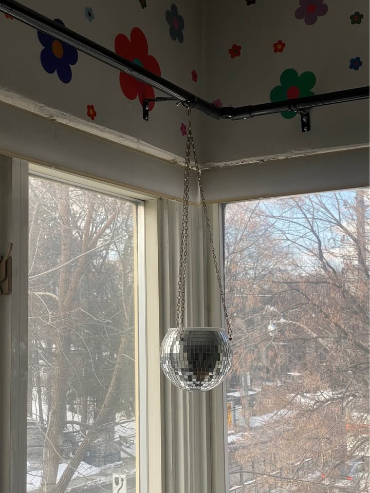 Disco Ball Hanging Planter - photo 2