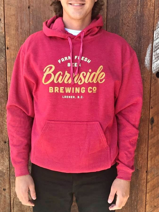 New Barnside Hoodie Red - S