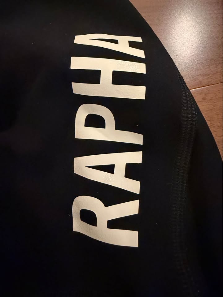 Rapha Pro Team Thermal Winter Bib Tights w/ Pad - Black/White, S - photo 2