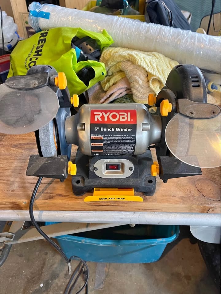 RYOBI Bench Grinder