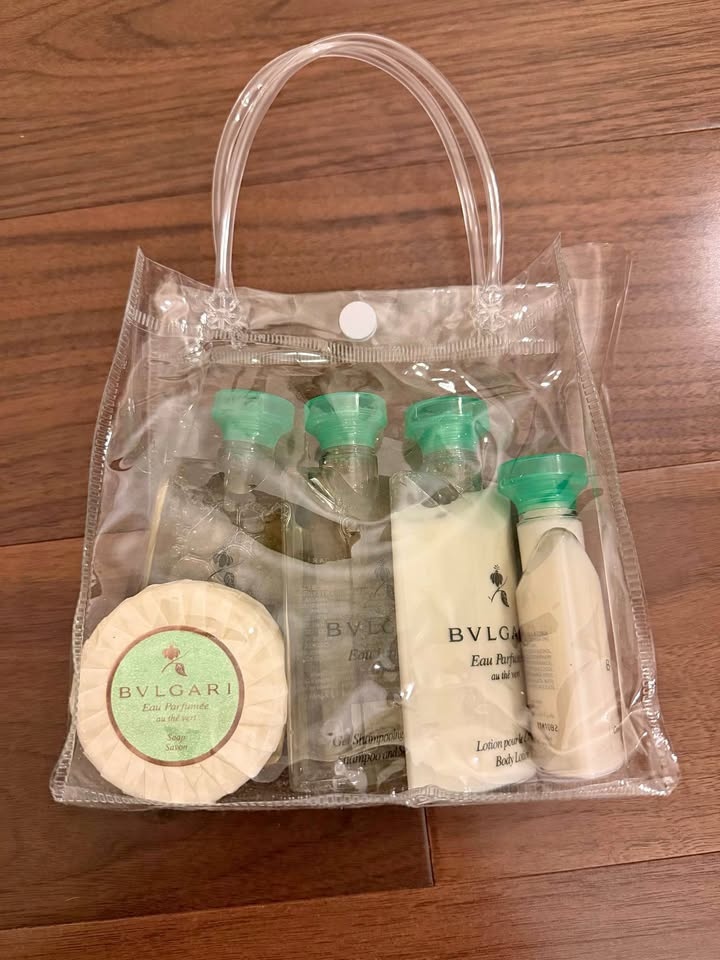 Bvlgari Green Tea Bath Travel Set - 5 piece
