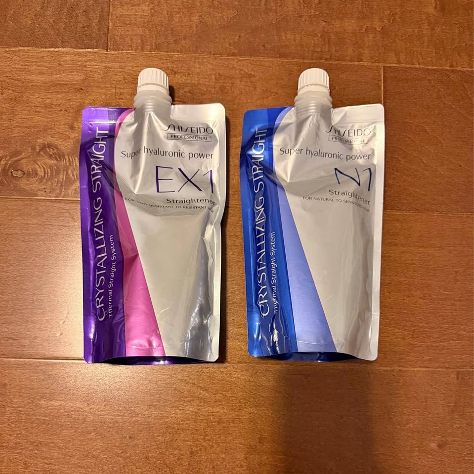 Shiseido Crystallizing Straight EX1 & N1 (2x 400g)