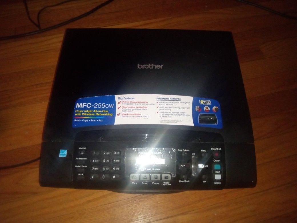 Brother MFC-255CW Color Inkjet All-in-One Printer