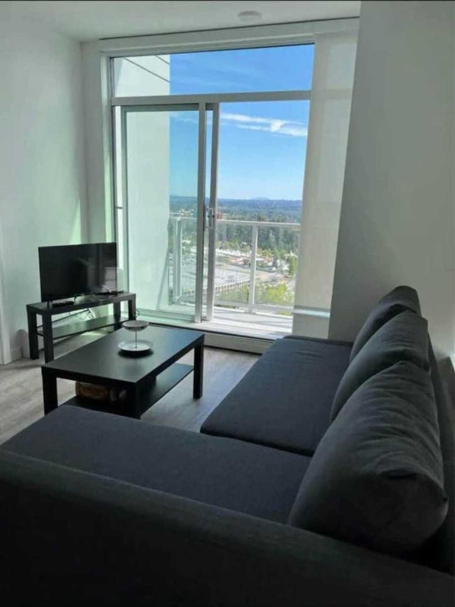 Living room in 2 Bed 2 bath apartment for rent