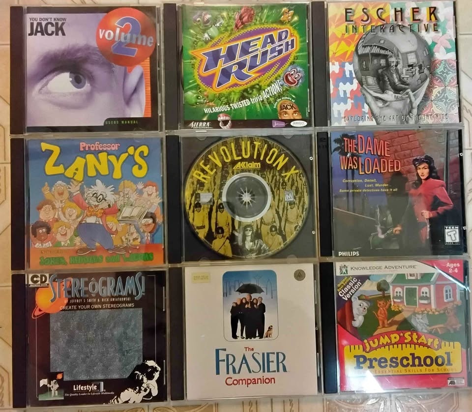Windows 95 Computer CDs
