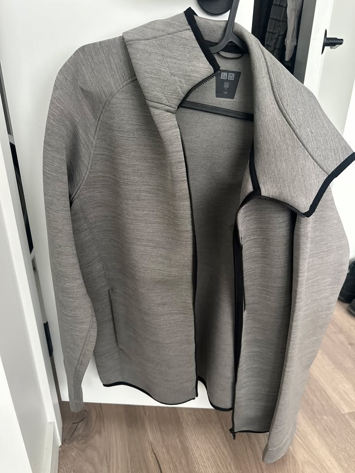 Uniqlo DRY SWEAT FULL-ZIP HOODIE