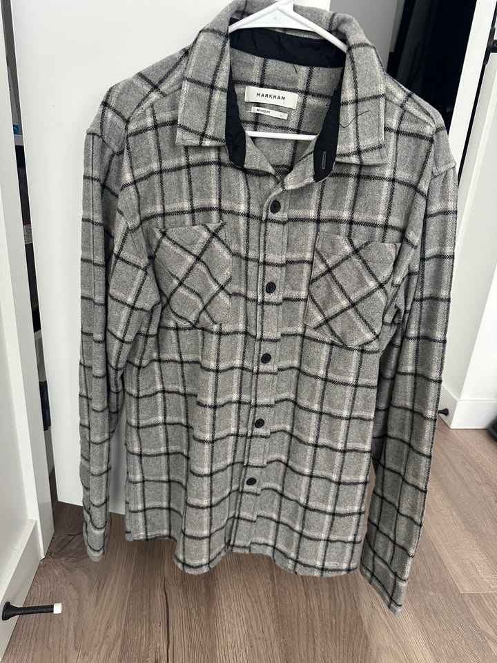 Men's Long Sleeve Flannel - Large