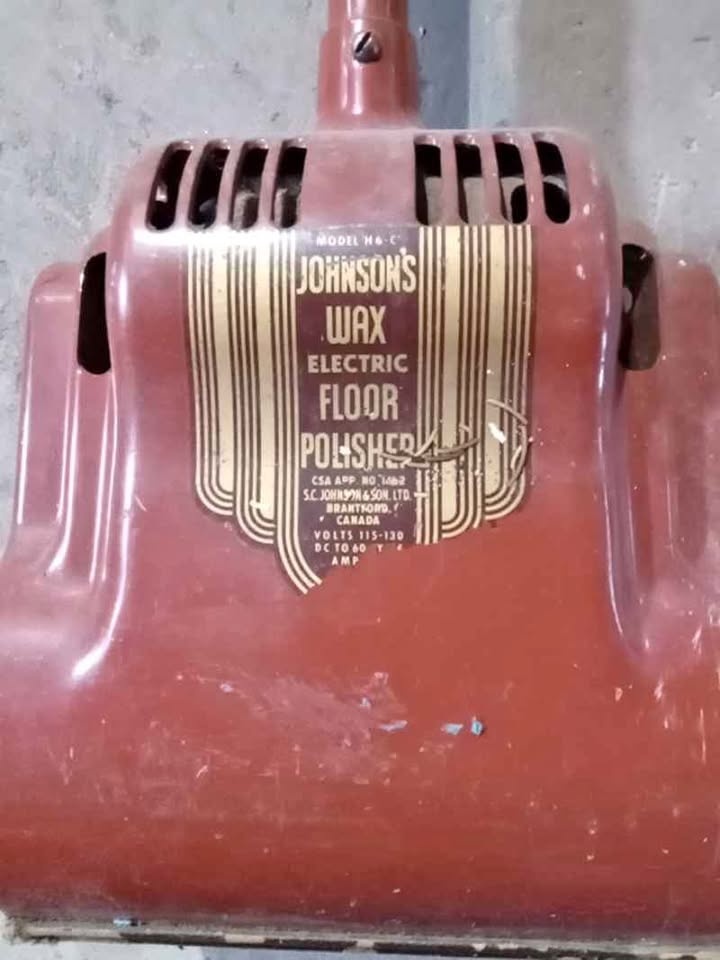 Johnson's Wax Electric Floor Polisher Model H6-C