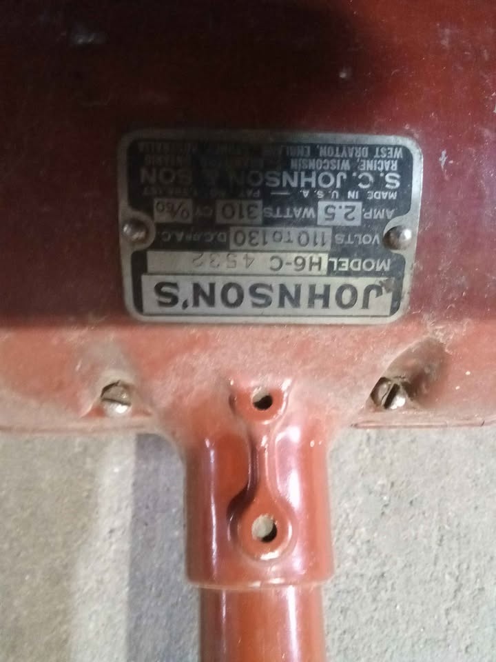 Johnson's Wax Electric Floor Polisher Model H6-C - photo 5