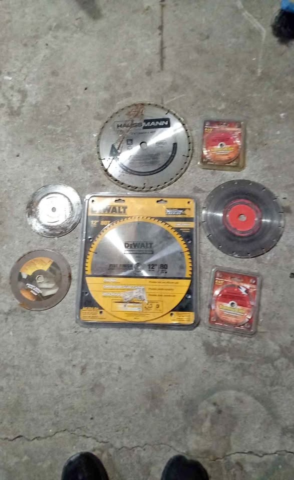 Circular Saw Blades Lot