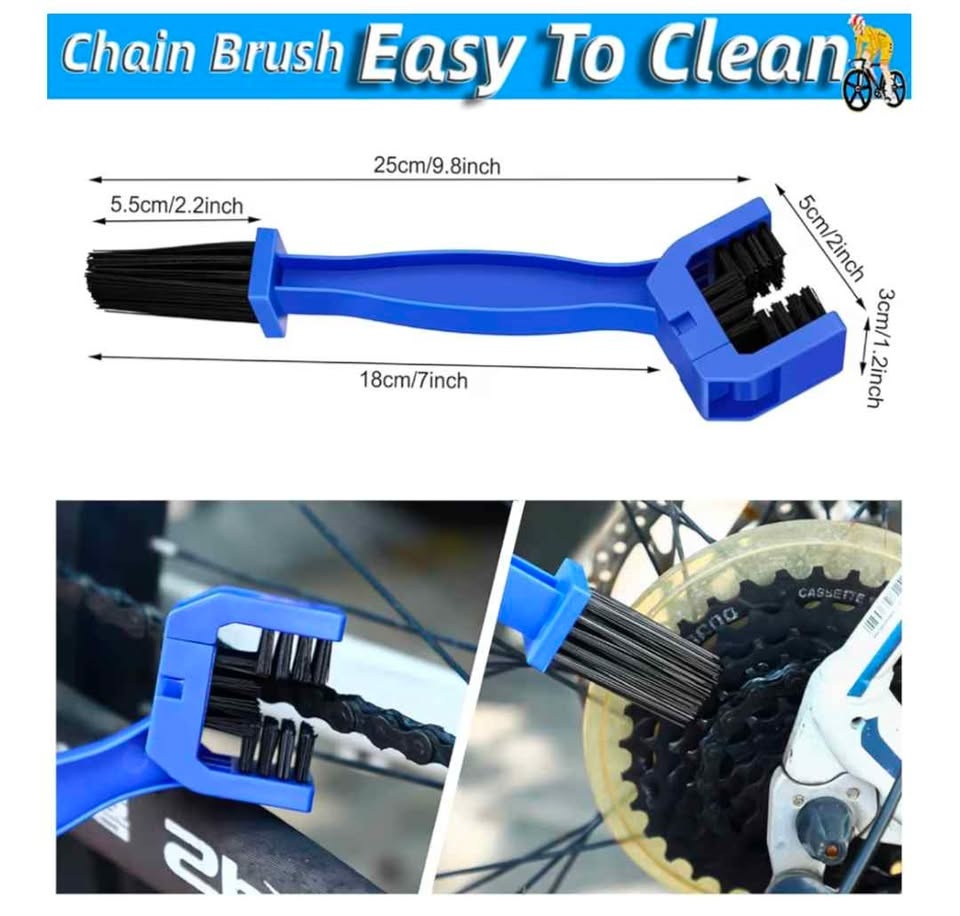 BRAND NEW 4-Piece Bike Chain Cleaner & Brush Kit - photo 4