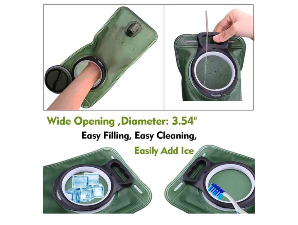 BRAND NEW 2L Hydration Bladder - Leak Proof Water Reservoir - photo 5