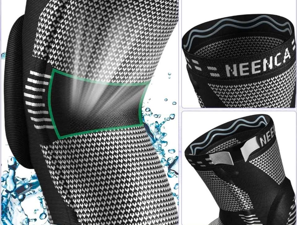 BRAND NEW NEENCA Medical Knee Brace - BLACK - Size XL - photo 3