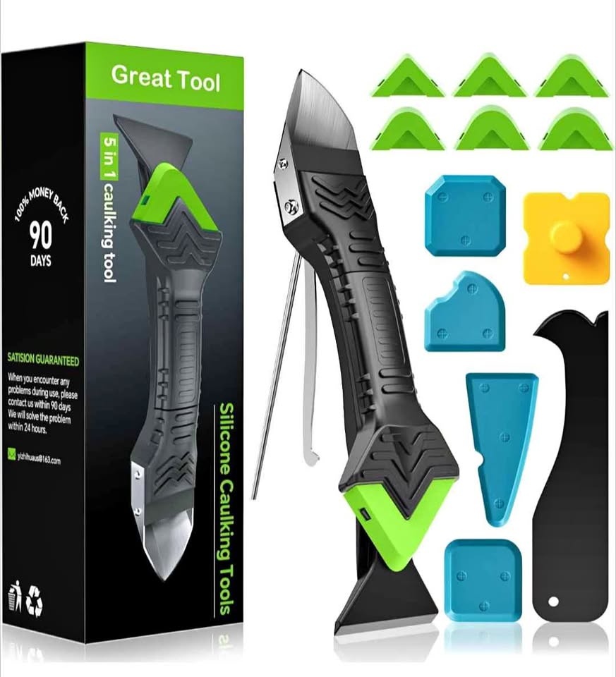 5-in-1 Caulking & Silicone Tool Kit - BRAND NEW (Discounted)