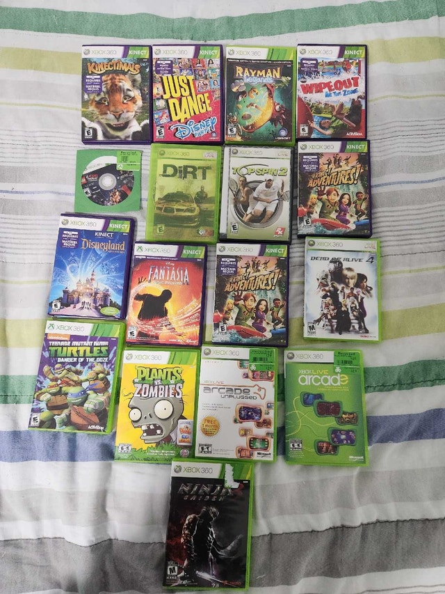 Xbox 360 Games - $10 Each