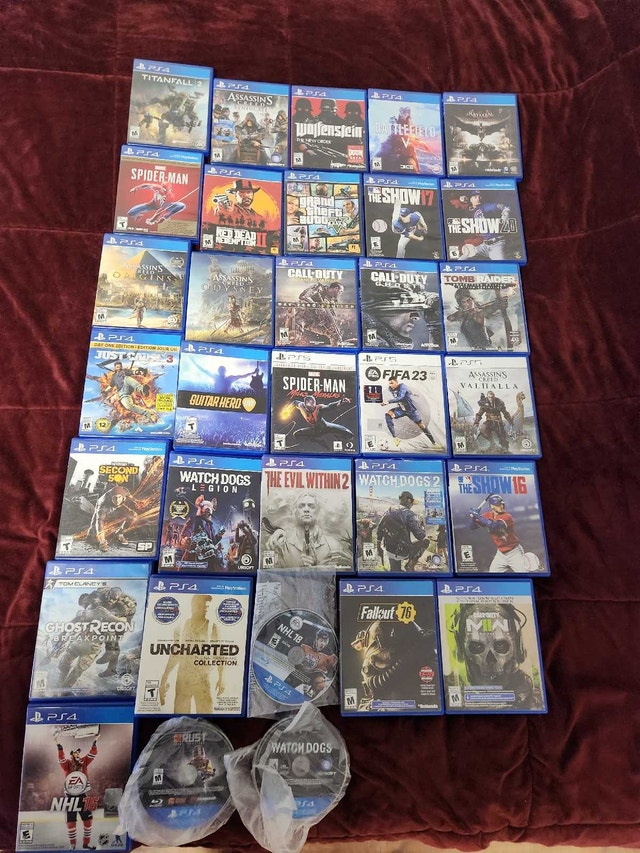 PS4 & PS5 Games - Various Titles