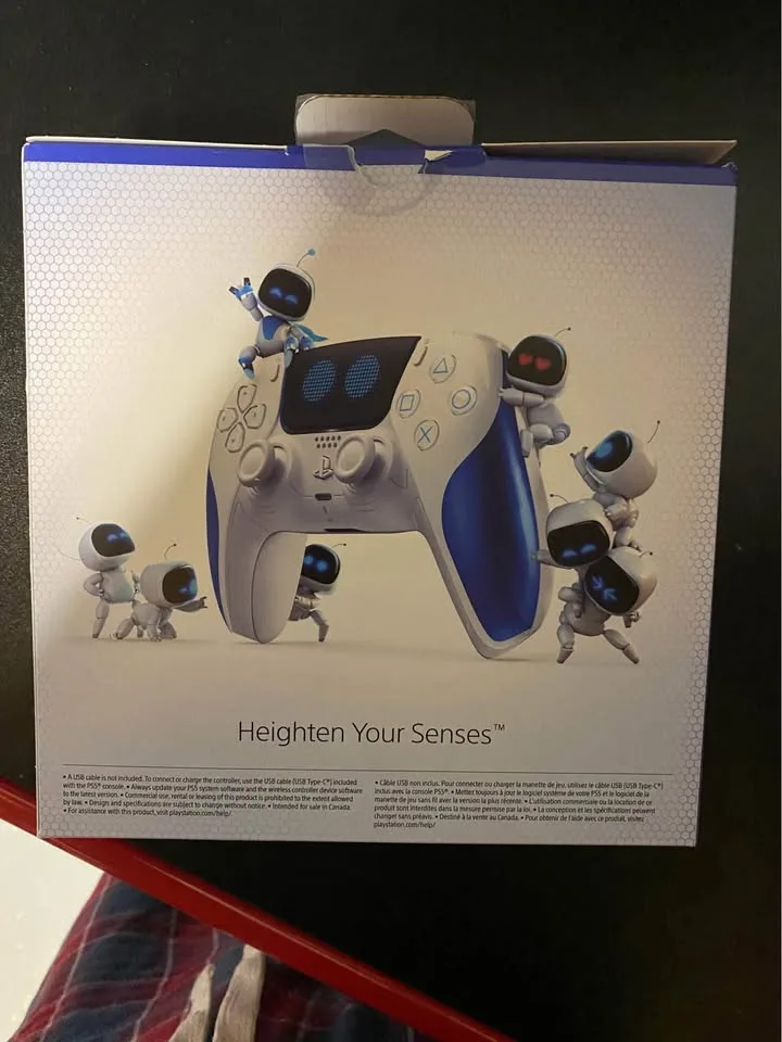 Astro Bot dualsense controller - limited edition *EMPTY BOX* image indicator(2)