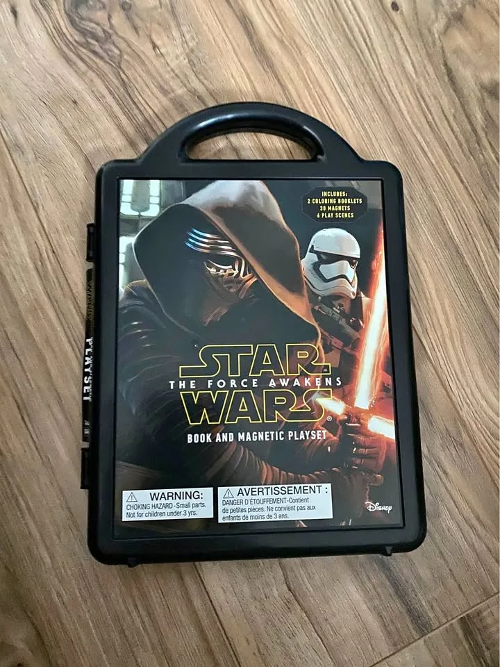 Star Wars The Force Awakens Book And Magnetic Playset thumbnail