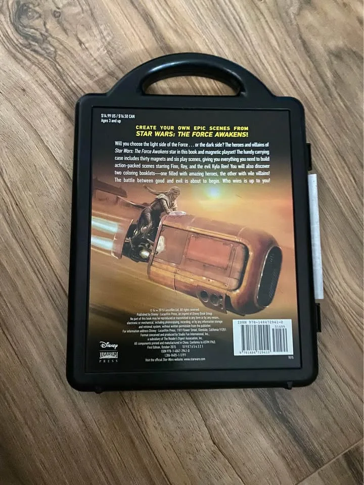 Star Wars The Force Awakens Book And Magnetic Playset image indicator(2)